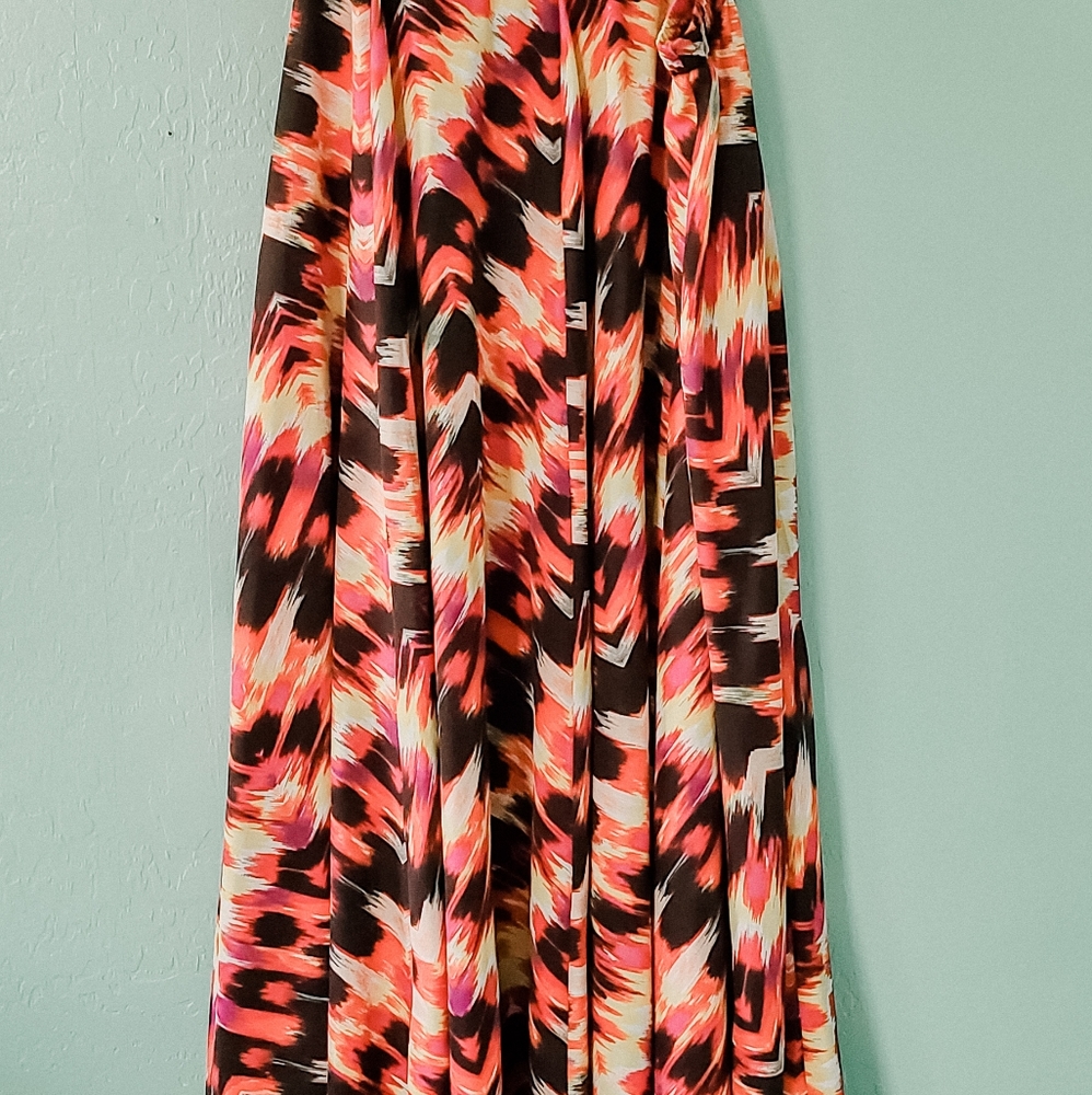 Multicolored maxi skirt